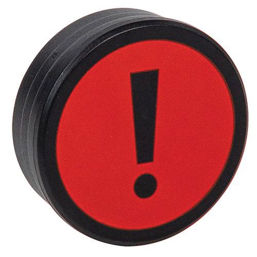 Magneti Lean Management Attention rosso,