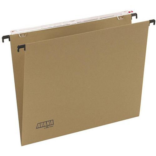 Cartelle sospese Avana per cassetto Int 39cm. Fondo V,