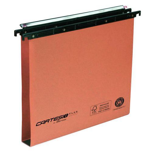 Cart sosp Cartesio Plus per cassetto Int 33cm.Fondo U 3cm,