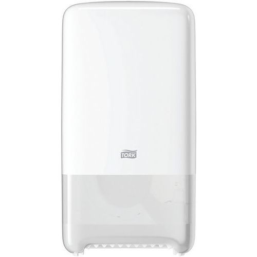 Distributore di carta igienica bianco,