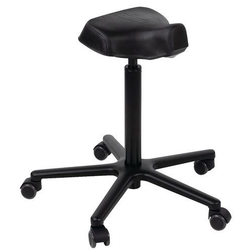 Regginpiedi Work con rotelle vinile con a da 55 a 75 cm,