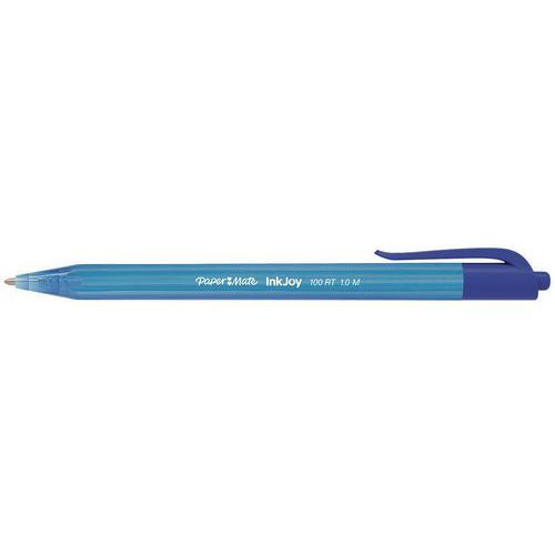 Penna a sfera Paper Mate InkJoy 100 punta 0,5 mm - Blu,