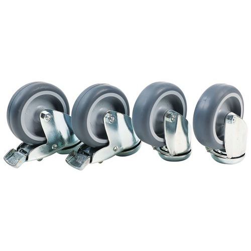 Ruote Per Lavagna Girevole Tipo:Set di 4 r :,
