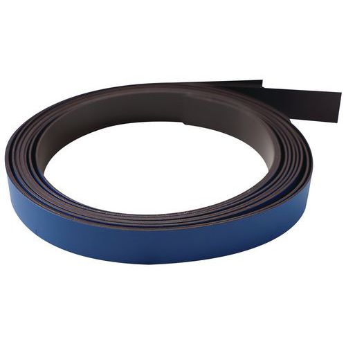 Nastro Magnetico Per Planning Blu 100 cm x 10 mm,