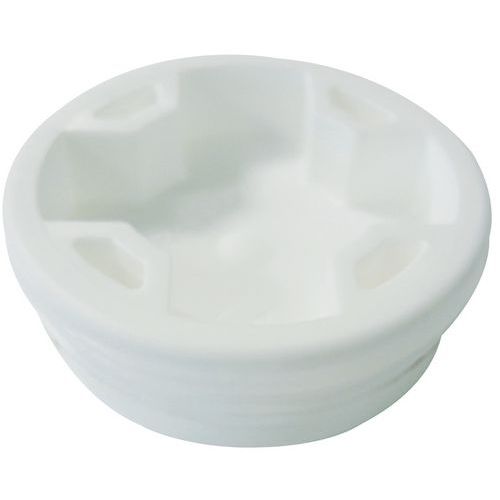 Tappo in plastica G2 Tri-Sure®, BSP, guarniz tonda in PE,