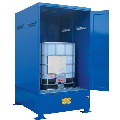 DEPOSITO ESTERNI  ISOLAMENTO TERMICO 1 CISTERNA DA LT. 1000,