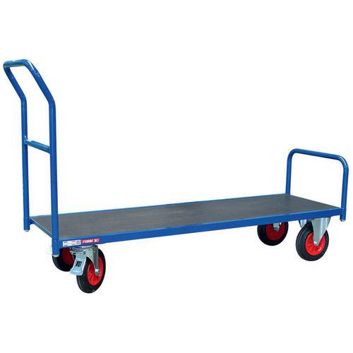 Carrello stretto per carichi lunghi - L 1665 mm - Portata 250 kg,