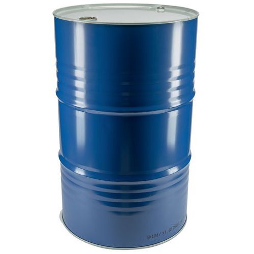 Fusto in acciaio 225L 2 tappi, int verniciato per alimenti,