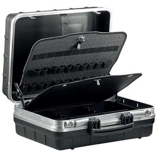 Valigia porta utensili in polipropilene ad alto spessore (vuota),