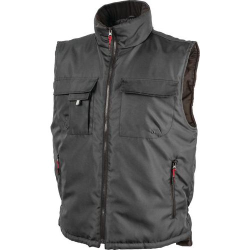 Gilet da lavoro HERZ nero taglia 3XL,