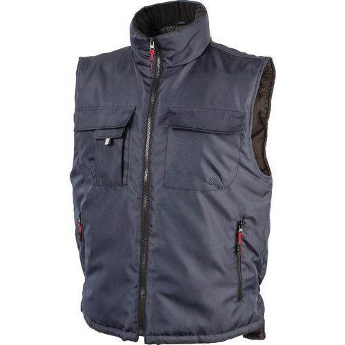 Gilet da lavoro HERZ blu taglia 4XL,
