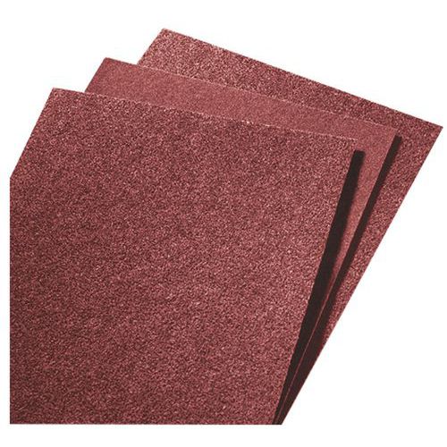 Foglio in tela abrasiva morbido R222 - Grana 80 Norton,