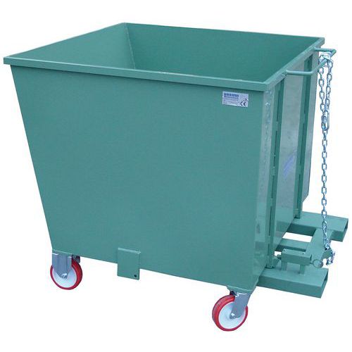 Benna ribaltabile rinforzata 1000 kg,