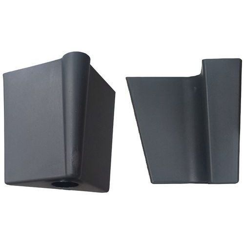 Kit copri piedi in ABS colore nero n. 4 copri piedini,