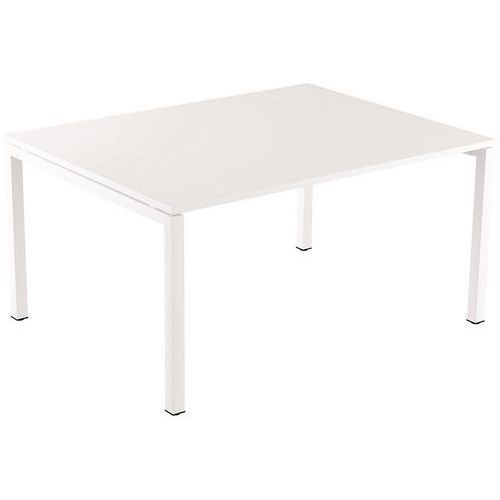 Tavolo da riunione Easydesk 150x114cm ripiano,