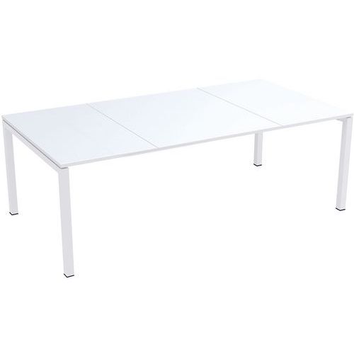 Tavolo da riunione Easydesk 220x114cm ripiano,