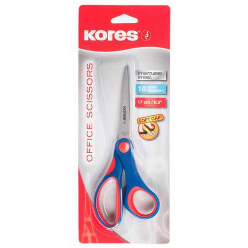 Kores Forbici Universali Softgrip - 17 Cm