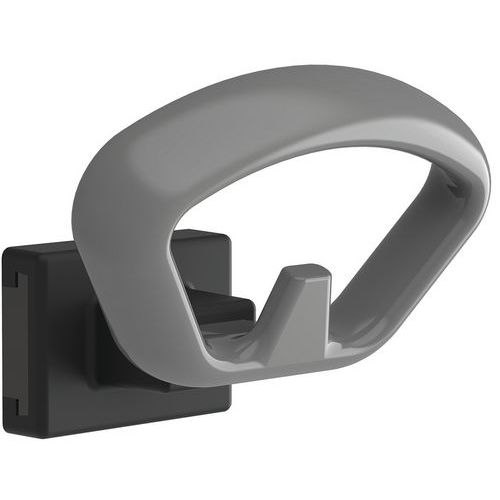 Appendino da parete Kobé grigio,