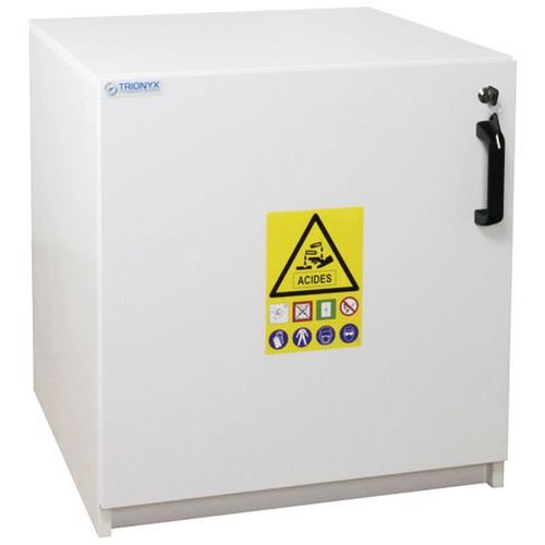 Armadio melaminico per banco da lavoro 1 anta e 1 scomparto,