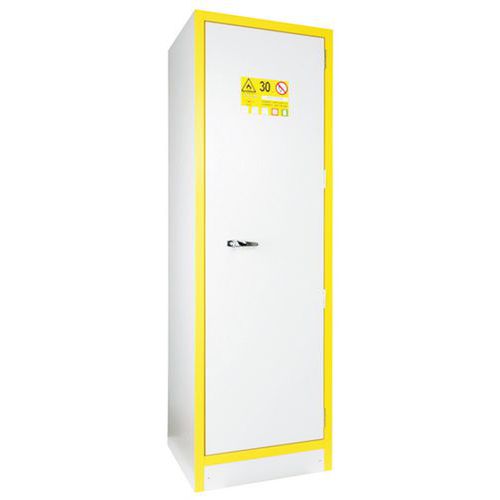 Armadio multirischio alto 1 anta 4 scomparti 4x22 L,