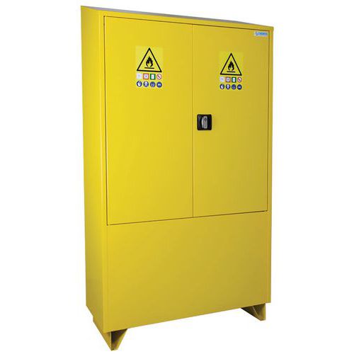 Armadio con estintore integrato prodotti infiammabili -200 L,