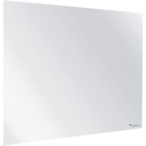 Lavagna in vetro 60x80 cm bianco con vetro di sicurezza,