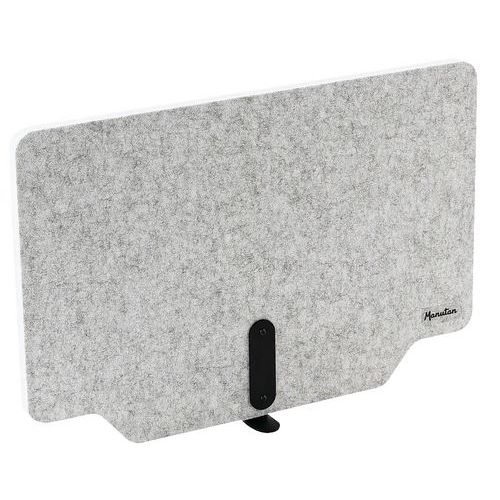 Separatore scrivania l700 grigio chiaro kit piedini GY04,