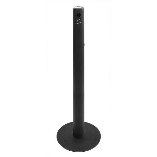 Posacenere a colonna in metallo verniciato,