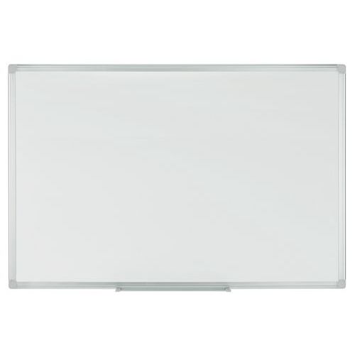 Lavagna smaltata Manutan 45x60 cm bianca,