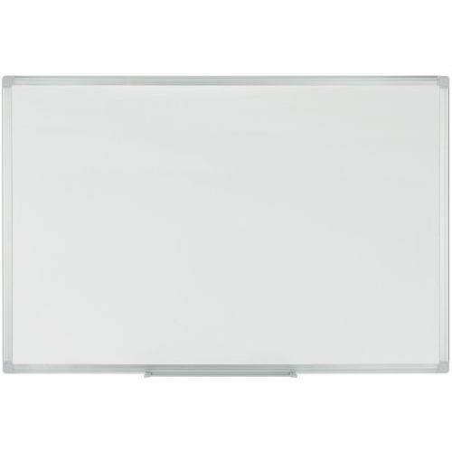 Lavagna smaltata Manutan 90x180 cm bianca,