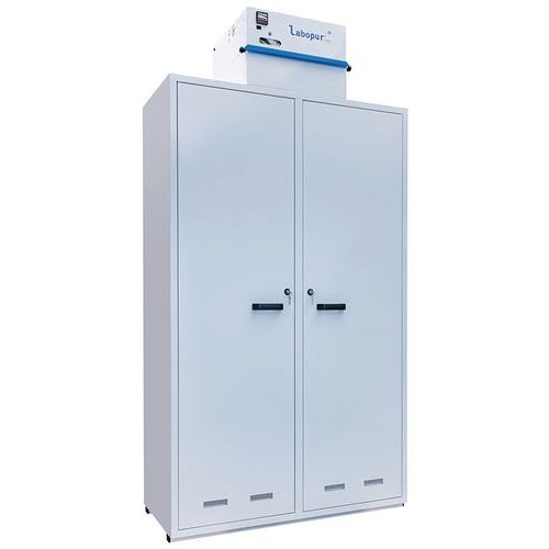 Armadio alto 2 ante e 2 scomparti - 2x140 L,