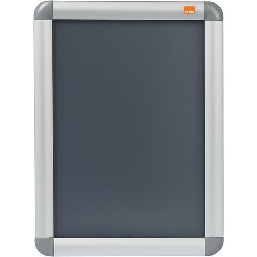 Portamanifesti a clip Nobo, A4 alluminio,