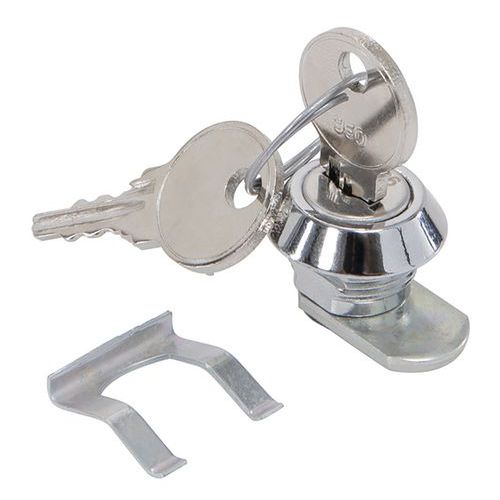 Serratura a cilindro per carrello,