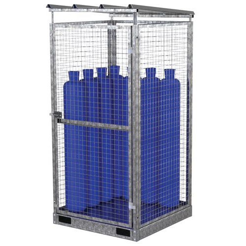 Riparo a griglia per bombole del gas trasportabile-1mx1m,