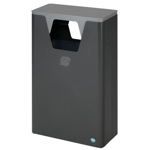 Cestino WSG 82 in mica di ferro - Copertura in argento,