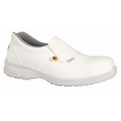 Mocassino bianco in microwash S2 POLO S2 KU002I - 45,