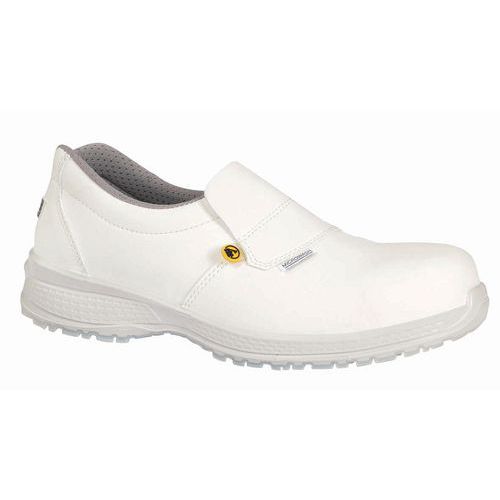Mocassino bianco in microwash S2 POLO S2 KU002I - 49,