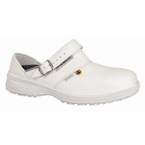 Sabot bianco di ciurezza in microwash HELINKI KU007I - 38,