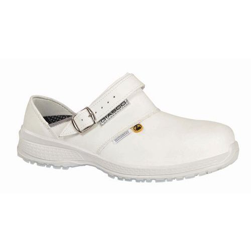 Sabot bianco di ciurezza in microwash HELINKI KU007I - 42,