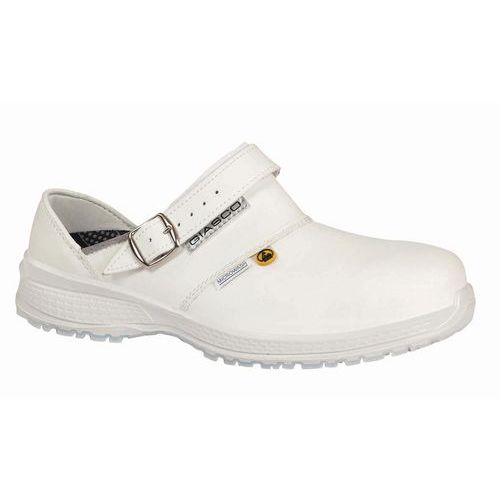 Sabot bianco di ciurezza in microwash HELINKI KU007I - 43,