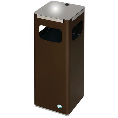 Pattumiera per raccolta differenziata WSG 25 R - Marrone,