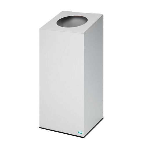 Pattumiera racc diff WSG 38 grig chiaro-Testa grigio chiaro,