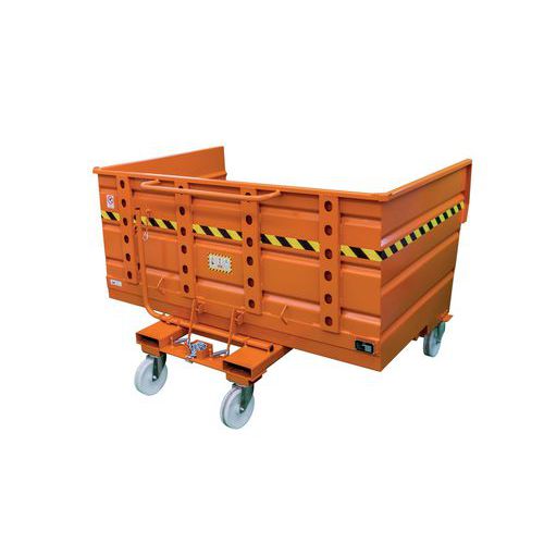 Porta Rottami 2040L Arancio 1550X980 ARANCIO,