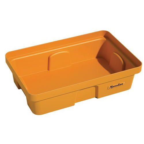 Vasca di raccolta in plastica 30 L senza griglia,