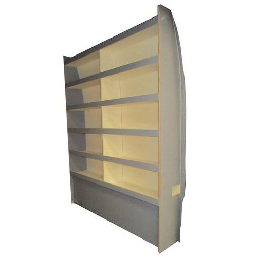 Mobile lato destro in legno di pioppo - Master L1H1,