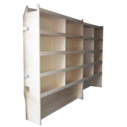 Mobili lato sinistro in legno di pioppo - Master L1H2,