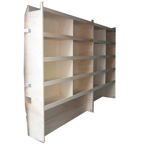 Mobili lato sinistro in legno di pioppo - Master L2H2 e L3H2,