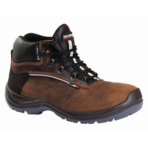 Calzatura alta di sicurezza con membrana in windtex e rapido sfilamento S3 ALPI S3 HR058G - 39,