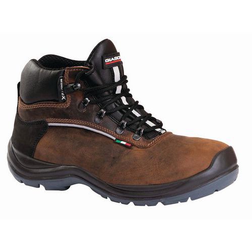 Calzatura alta di sicurezza con membrana in windtex e rapido sfilamento S3 ALPI S3 HR058G - 41,