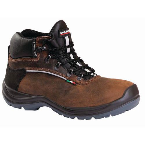 Calzatura alta di sicurezza con membrana in windtex e rapido sfilamento S3 ALPI S3 HR058G - 43,